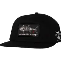 Salty Crew Fish Market Snapback Black