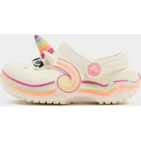 Crocs Träskor för barn Classic IAM Unicorn Lights CgT flickor - Beige - 25 / 26