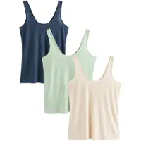 Next Topp beige / marinblå / mint