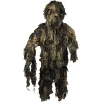 MFH - Max Fuchs MFH Ghillie Suit 4pcs Kit (Färg: Woodland, Storlek: Medium/Large)