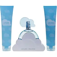 Ariana Grande Set : Cloud Eau De Parfum da donna 100 ml + Cloud lozione corpo 100 ml + Cloud detergente 100 ml