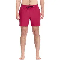 Volcom Lido Solid Trunk 16 Boardshorts sangria Storlek L