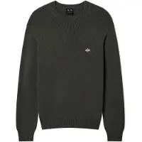 Armani Exchange för män. XM002819AF12930U8144 Pullover Pull green (L), Casual, Grön, Bomull, Lång ärm
