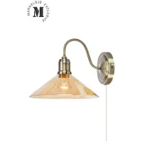 Markslöjd Astra Vägglampa Bärnsten