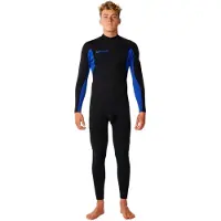 Rip Curl Trad 3/2 Mm Långärmad Våtdräkt I Neopren Med Dragkedja På Ryggen
