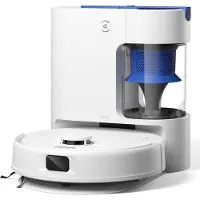 Ecovacs DEEBOT N20e PLUS Sug- och golvtvättrobot Vit Utan påse, Appstyrd, Röststyrd, Kompatibel med Amazon Alexa, kompatibel med Google Home