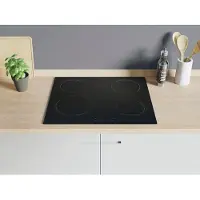 Candy CI642CBB/1 - Induktionshäll - 4 kokplattor - Fördjupning - bredd: 56 cm - djup: 49 cm - med rak kant - svart