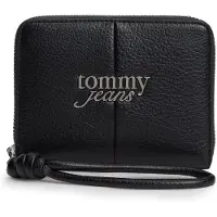 Tommy Hilfiger Tommy Jeans Wrist Strap Metal Logo Zip Around Wallet