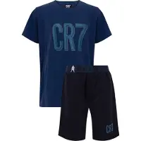 JBS - CR7 Pyjamas - Blå - - 10 år (140) - Pyjamas 2-delad