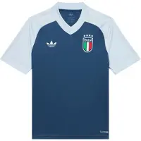 Adidas Italien Tränings T-Shirt Pre Match Borta - Navy Barn - , storlek 128 cm