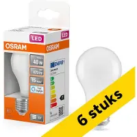 Osram LED lampa E27 | A60 matt | 6500K | 4,9W (40W) [] 6st
