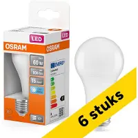 Osram LED lampa E27 | A60 matt | 4000K | 8W (60W) [] 6st