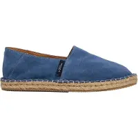 Hackett London för män. HMS200102 Blå Baywatch espadriller i mocka (44), Karta, Före, Ingen, Casual