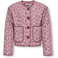 ONLY Övergångsjacka - Quiltad - CookTenna - Rose Brown/Småt - - 10 år (140) - Övergångsjacka