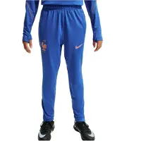 Nike Frankrike Träningsbyxor Dri-FIT Strike VM 2026 - Blå/Blå/Metallisk koppar Barn - , storlek XL: 158-170 cm