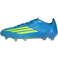 Adidas F50 Elite FG Ice Cold Precision - Lucid Ray Blue/Gul/Lätt Funktionell Aqua - Gräs (FG), storlek 36