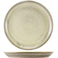 Genware Terra Porcelain Matt Grå Coupe Tallrik 27,5 Cm