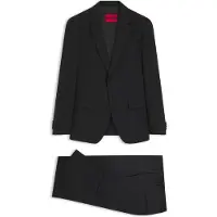 HUGO Two-piece slim-fit wool-blend suit