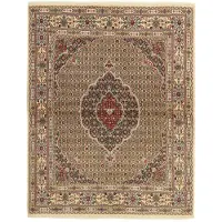 Rezas Moud Mahi orientalisk matta 145 x 191 cm