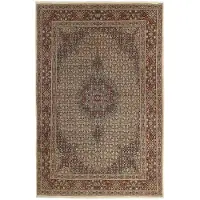 Rezas Moud Mahi orientalisk matta 200 x 302 cm
