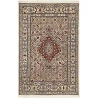 Rezas Moud Mahi orientalisk matta 81 x 122 cm