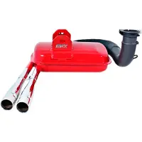 Evok 2.0 Racing Piaggio Vespa P X Vnb Gt Gtr Super 150 Vba Vbb Gl Sprint Super 125 150cc 100751215 Icke-homologiserat Komplett Avgassystem