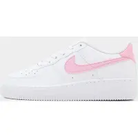 Nike Air Force 1 Mångsidiga Bekväma Låga Sneakers för Barn Barnsneakers Rosa Vit CT3839-124 39