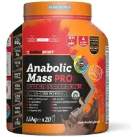 Named Sport Anabolic Mass Pro Proteinpulver För Dryck Mörk Choklad 1.6kg