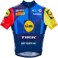 Santini Lidl Trek 2026 Korta ärmar Cykeltröja