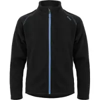 Urberg Kids' Tyldal Fleece Jacket Black Beauty/blue Horizon