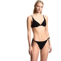 Emporio Armani för kvinnor. EW003284_AF23750 Bikini Smoking Stitch svart (S), Strandkläder, Polyamid