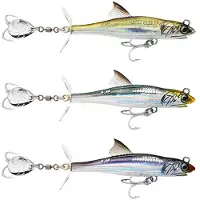 Little Jack Segrock Proppeler Sjunkande Stickbait 21g 78 Mm