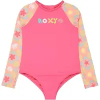 Roxy Check Tw Långärmad Shorty-våtdräkt Med Dragkedja Bak För Junior