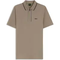 BOSS för män. 50555698 Active slim fit polotröja grön (XL), Casual, Bomull, Kort ärm