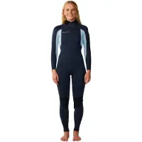 Rip Curl Trad 3/2 Mm Fl Våtdräkt I Neopren Med Långa ärmar Och Dragkedja På Ryggen För Damer