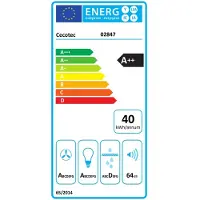 Cecotec Bolero Flux Dt 608010 Dekorativ Fläktkåpa
