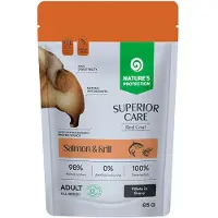 Nature´s Protection Superior Care Red Coat Lax & Krill Våtfoder För Hundar 12x85g