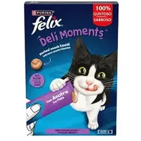 Purina Felix Deli Moments Våtfoder För Katt Med Anka 11x4x10g