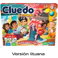 Hasbro Cluedo Junior I Litauiskt Brädspel