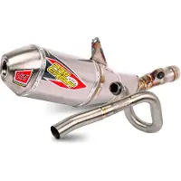 Pro circuit Ti-6 Pro Honda Crf 450 R 21-26/crf 450 Rwe 21-26 Icke-godkänd Ljuddämpare Med Länk Rör