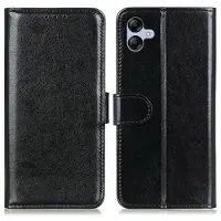 Mtp Products Samsung Galaxy A06/A07 4G/5G Plånboksfodral med Stativ - Svart