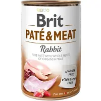 Brit Pate rabbit 400 g kaninpaté för hundar