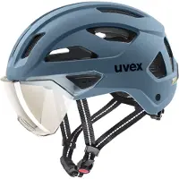 Uvex Stride Visor, Cykelhjälm, Blå