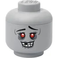 LEGO Förvaringslåda - Stor - Zombie-Huvud - 27 cm - - One Size - Förvaring