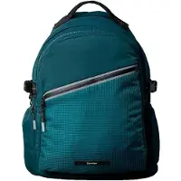 Calvin Klein Striped Utility Zip Round Backpack