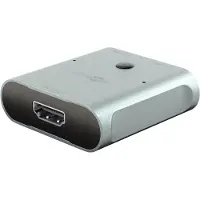 Goobay HDMI-Switch 2 till 1 / HDMI växel 2 in 1 out / HDMI switcher / HDMI omkopplare