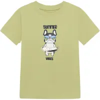 Minymo T-shirt - Vinter Pear m. Hund - - 4 år (104) - T-shirt
