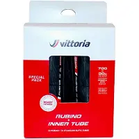 Vittoria Rubino V G2 2 X Tubes 700c X 30 Landsvägsdäck