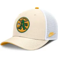 Nike Mlb Dri-fit Rise Structured Oakland Athletics Truckerkeps