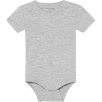 Minymo Body k/ä - Viskos - Grey Melange - - 50 - Body K/Ä